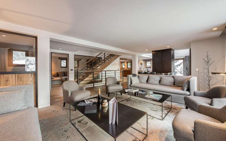 spacious living space with comfortable seating area