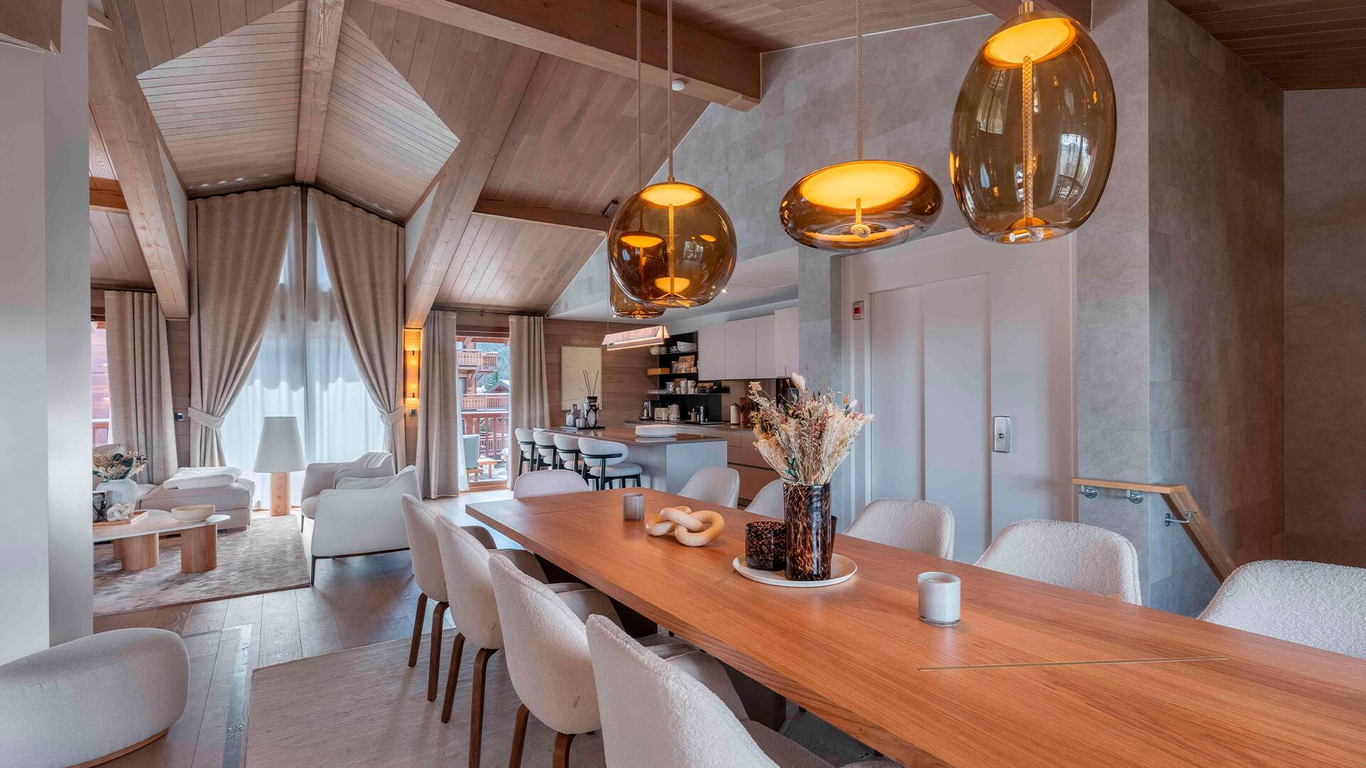 large dining table