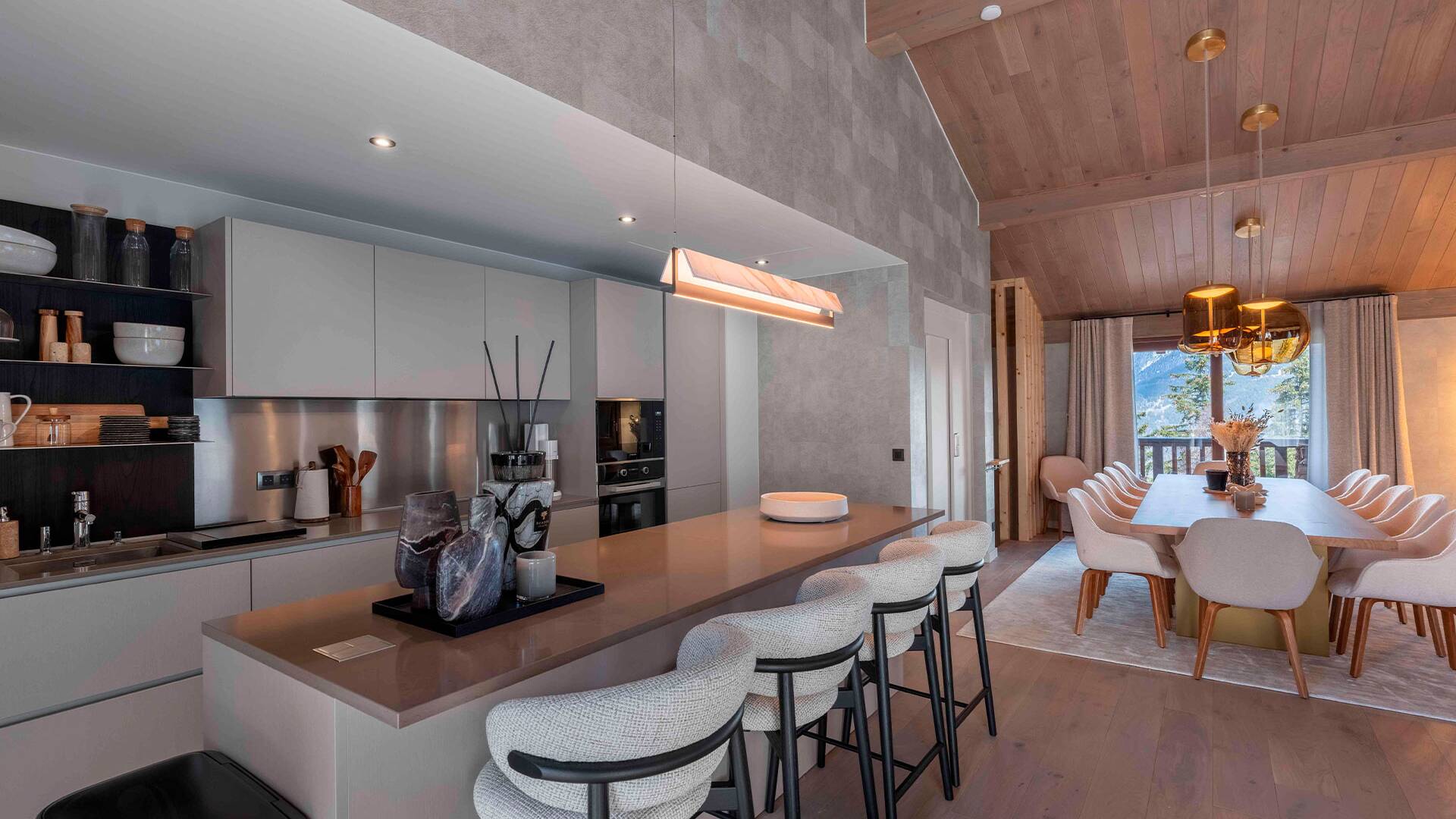 Semi-detached chalet Romarine, Courchevel, French Alps