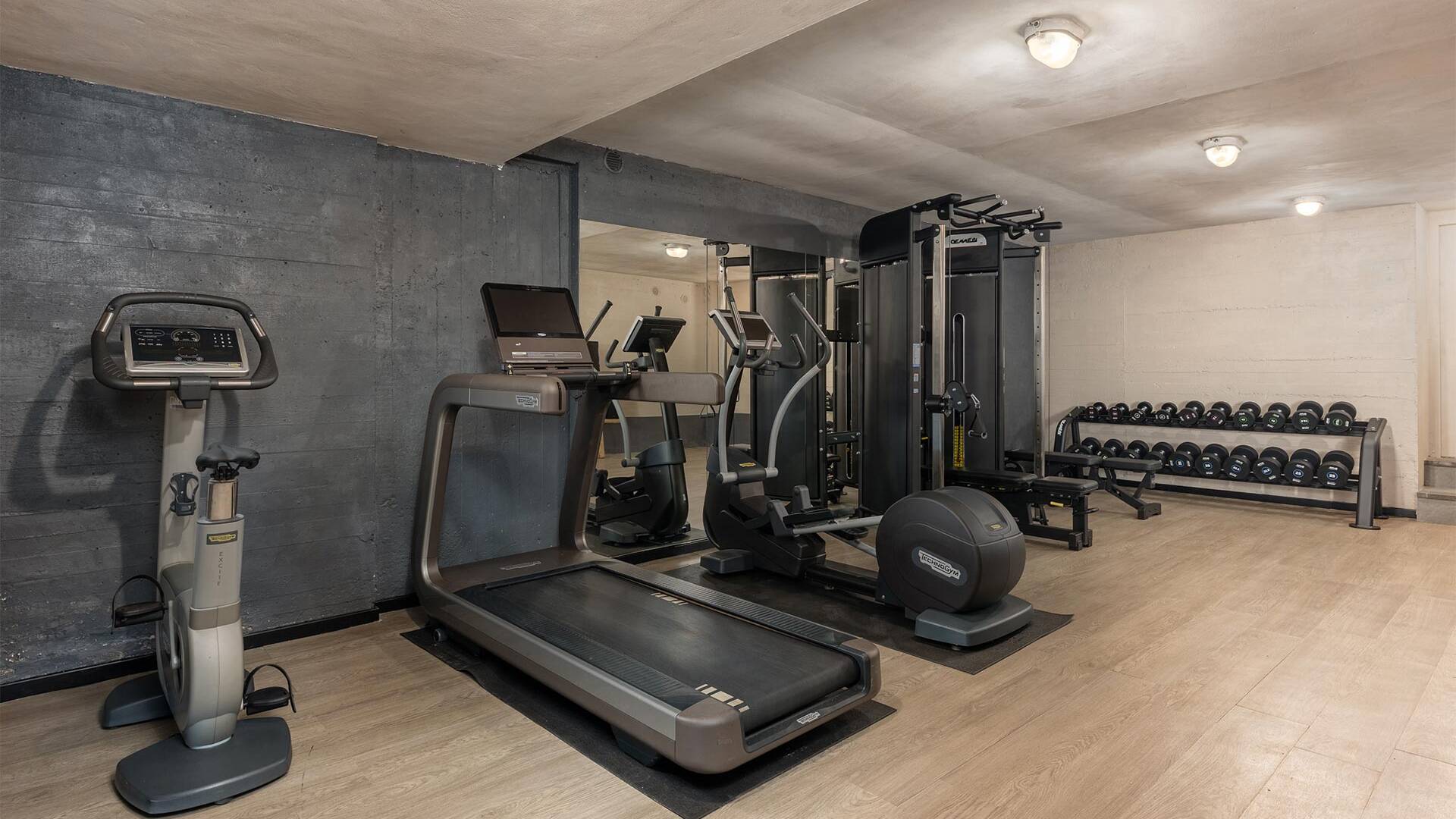 equipped gym