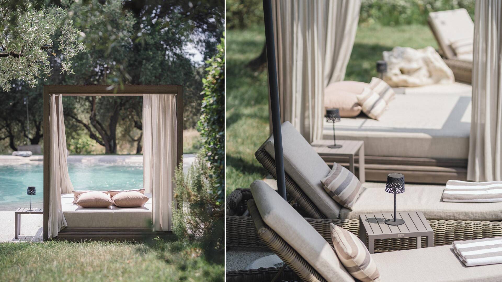 pool cabanas