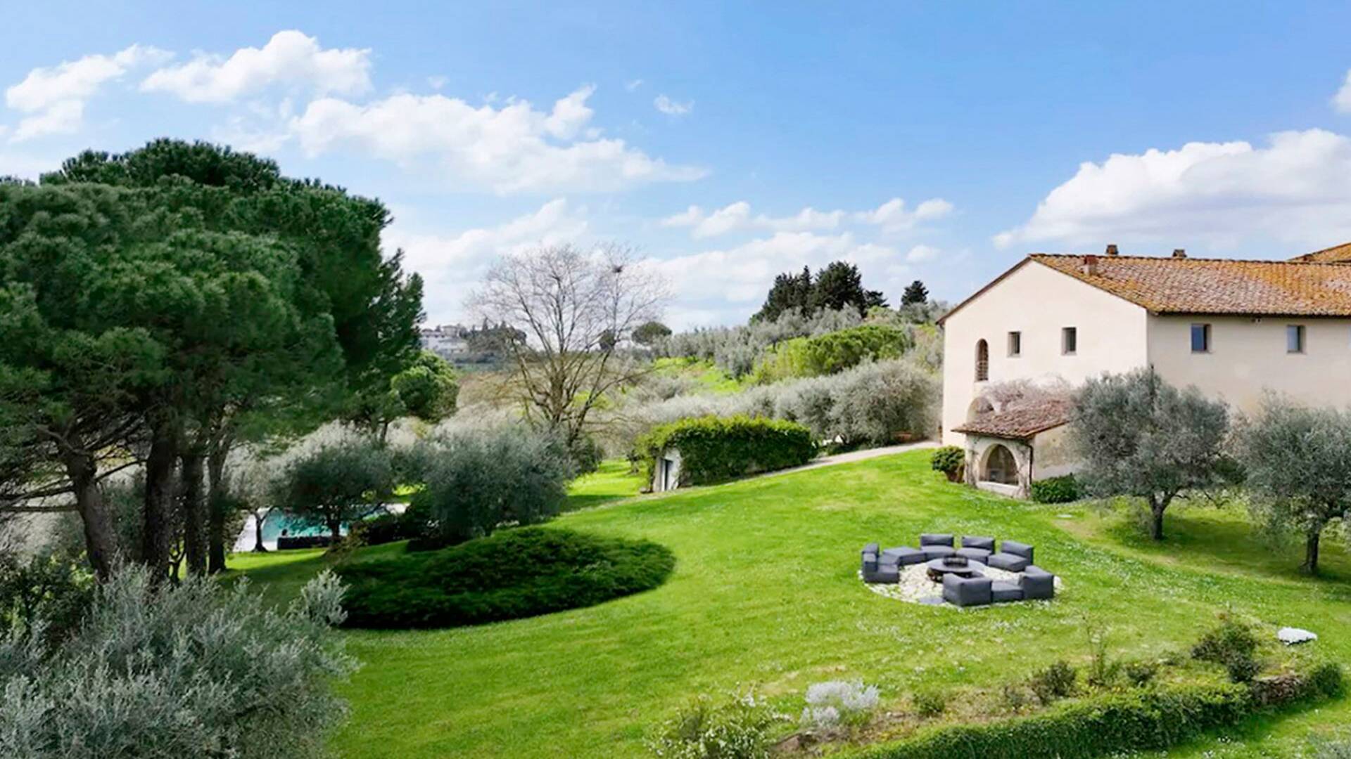 outdoor, villa Giulietta, Florence