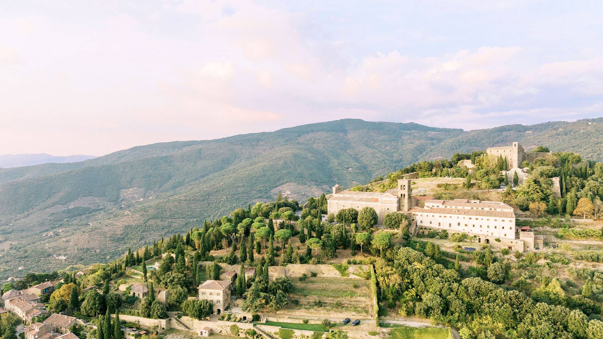 luxury villa Saveria, Cortona, Tuscany