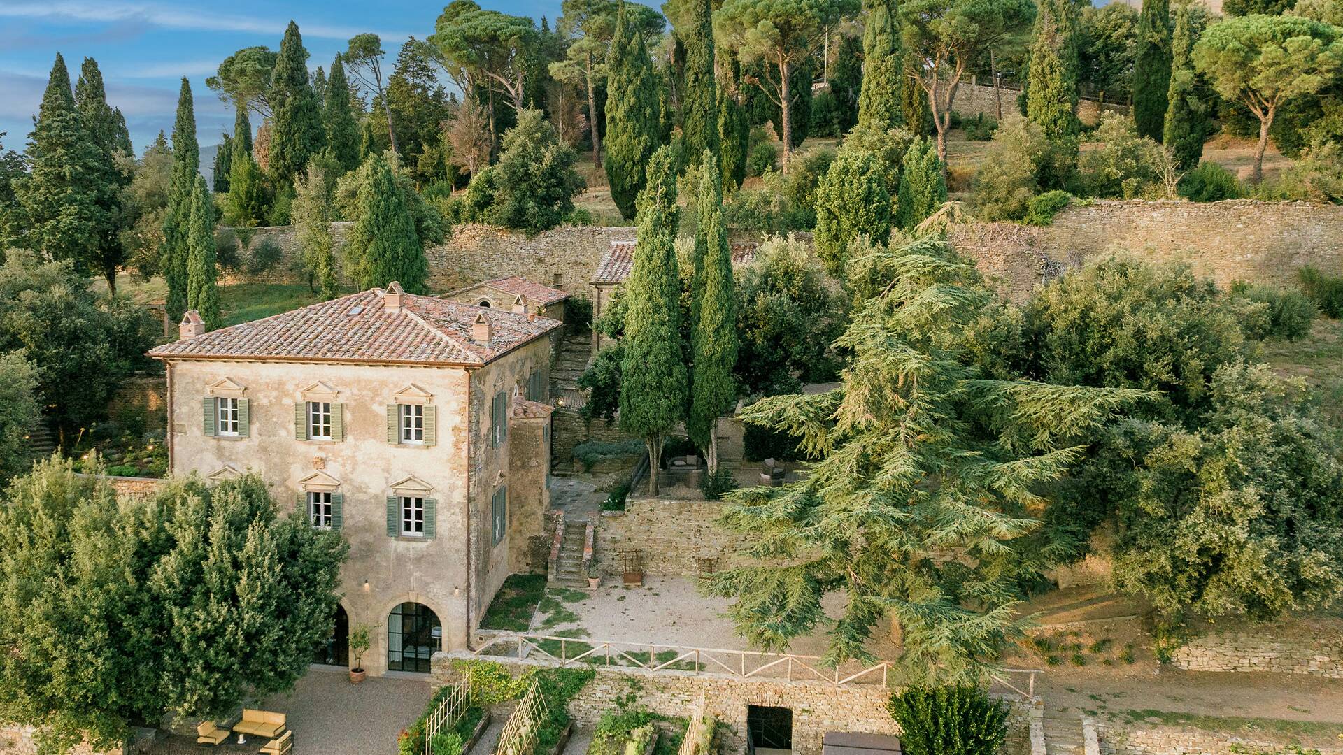 luxury villa Saveria, Cortona, Tuscany