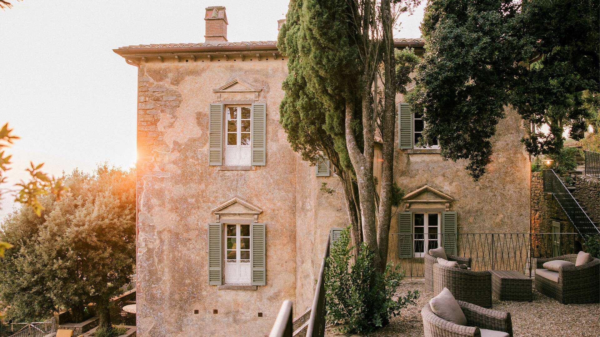 luxury villa Saveria, Cortona, Tuscany