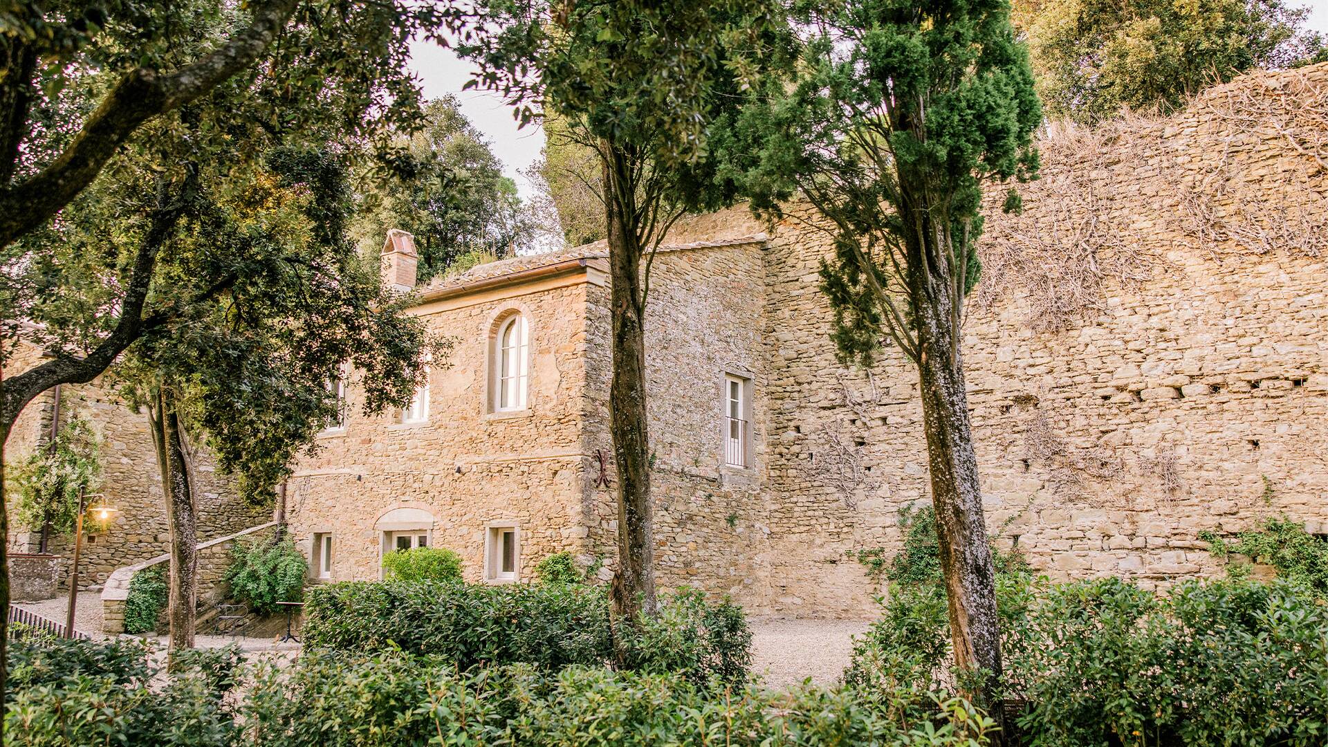 outdoor view of the villa