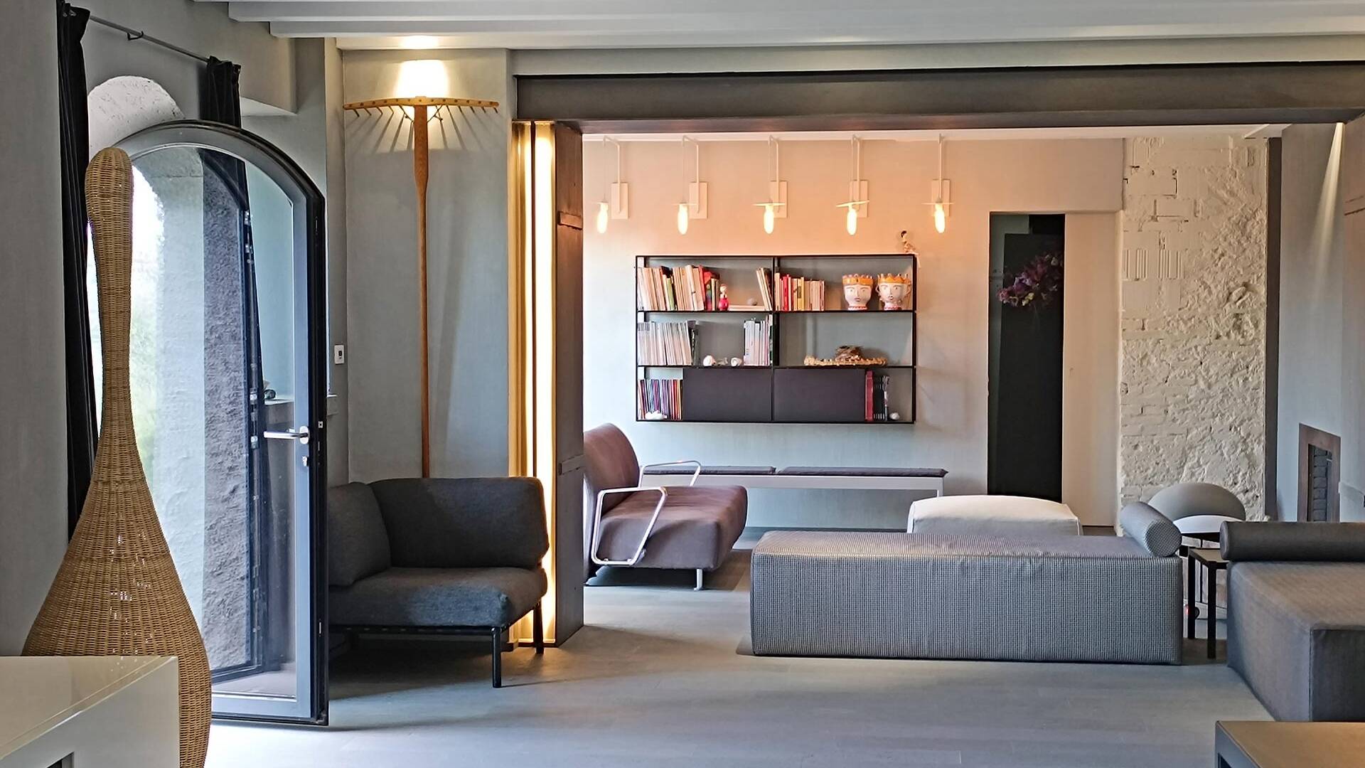 lounge area with comfortable sofas and armchairs