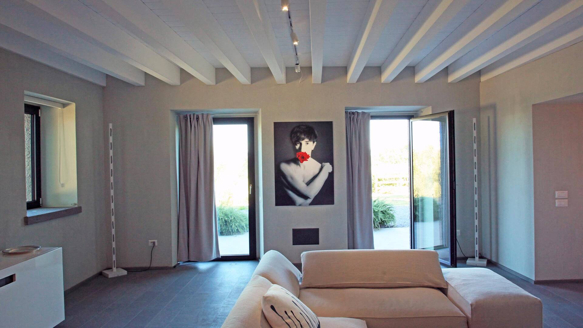 lounge area and cinema room
