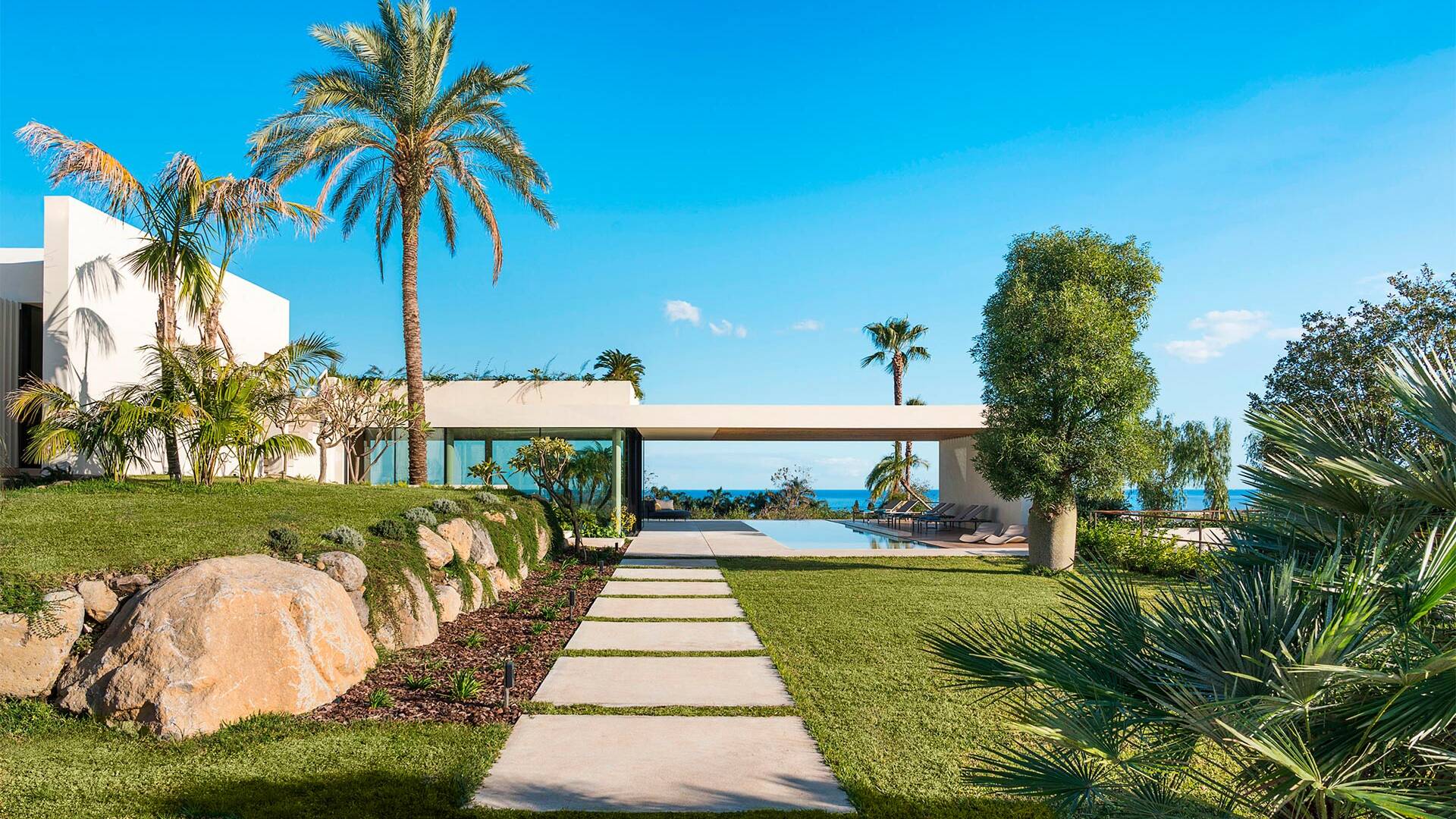Mediterranean garden 