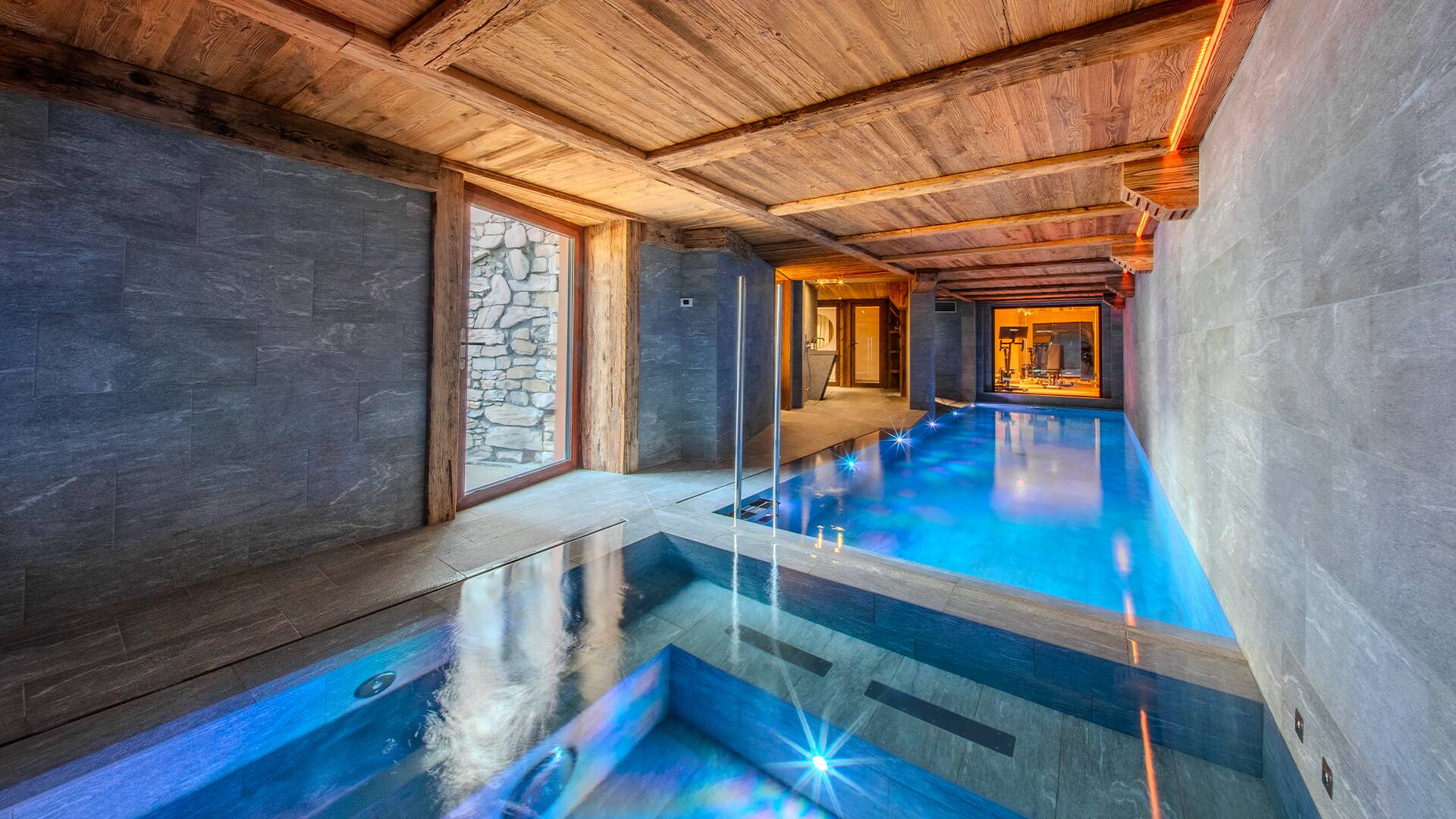 indoor heated pool