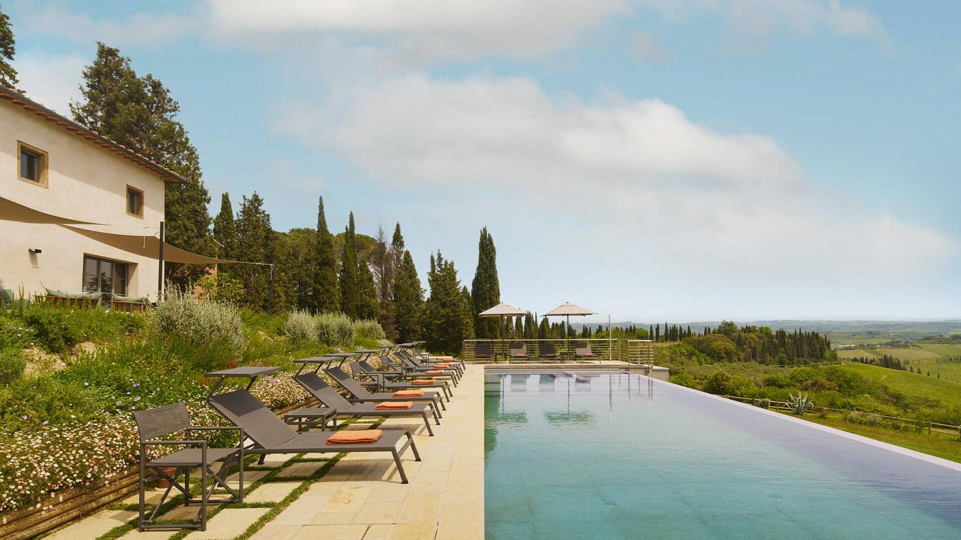 infinity swimming pool  