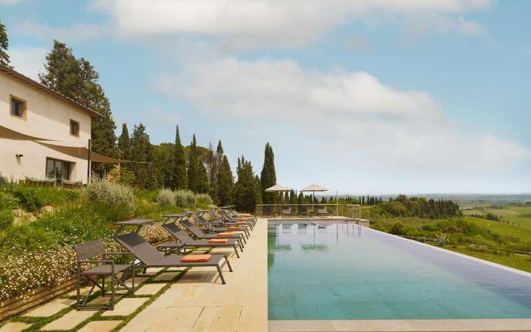 infinity swimming pool  