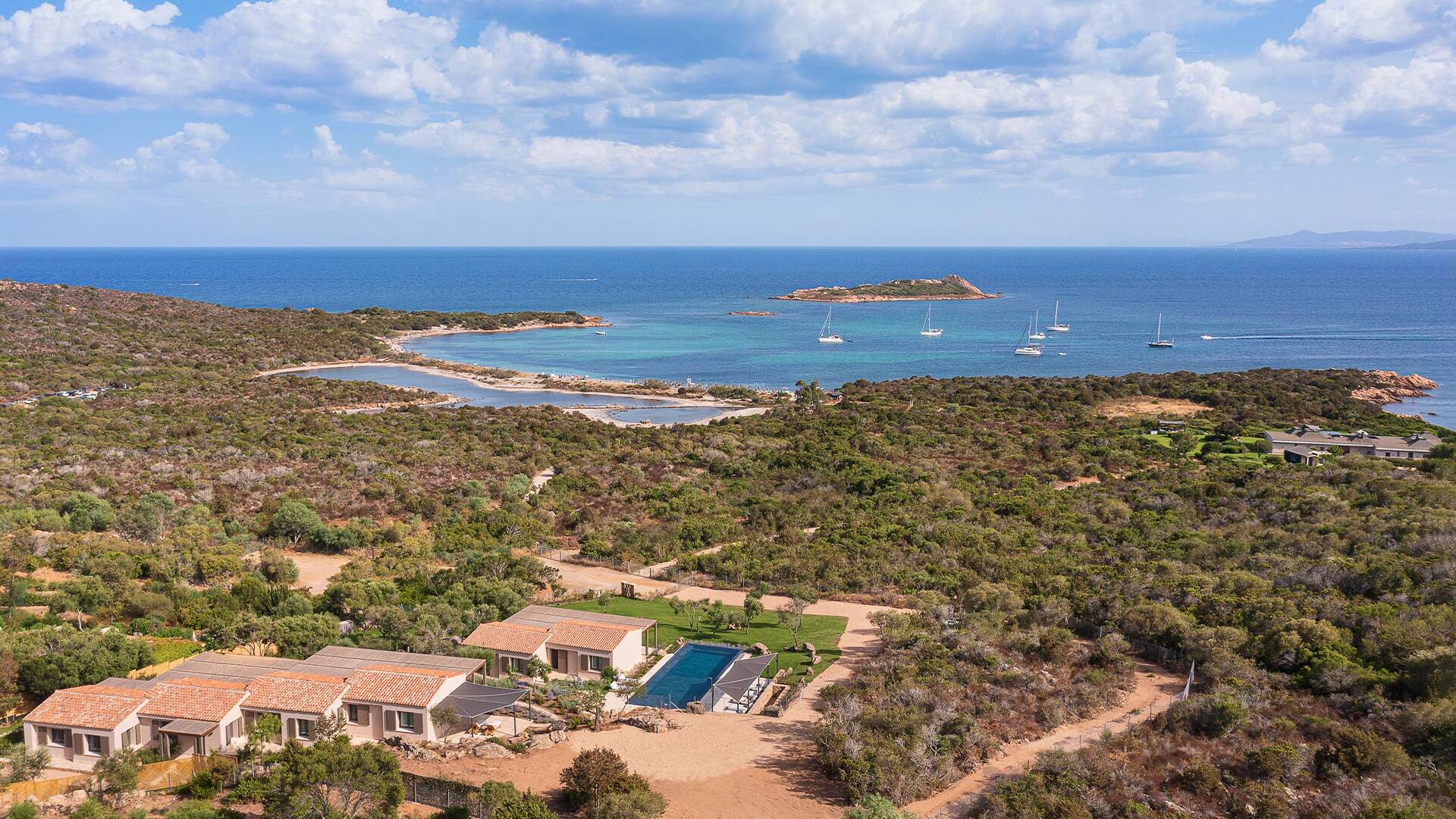 aerial view