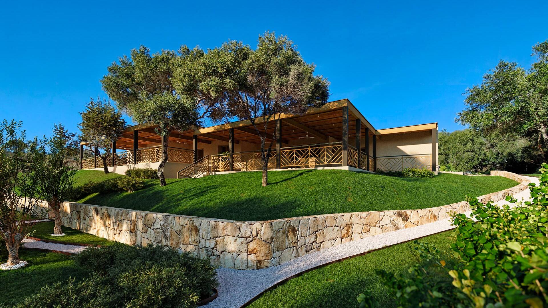 luxury villa Sante located in Puntaldia, Sardinia