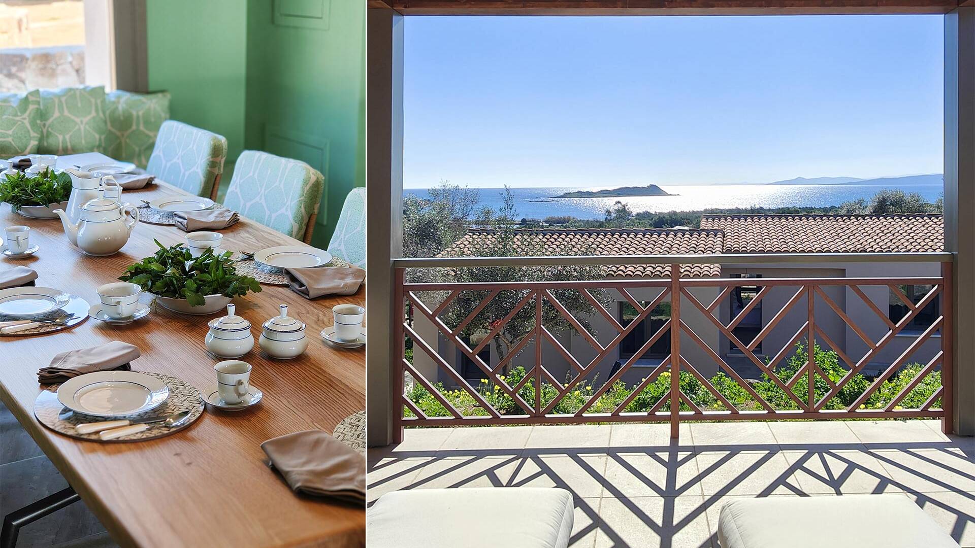 luxury villa Sante for weekly rentals in  Puntaldia, Sardinia