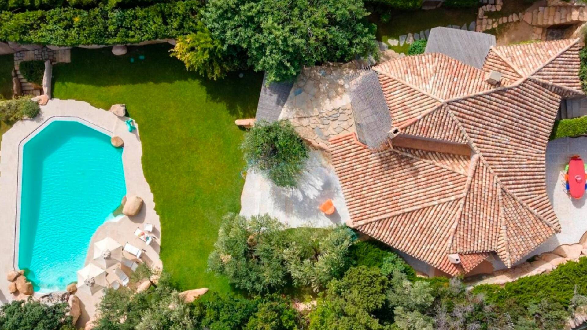 aerial view