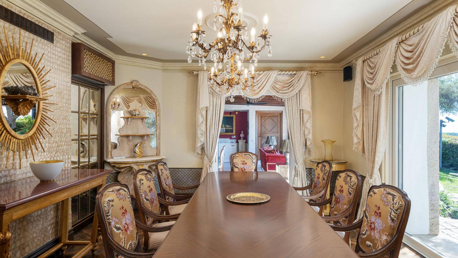 large dining table