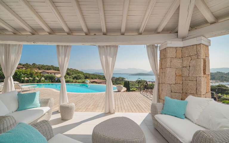 outdoor lounge area with comfortable sofas