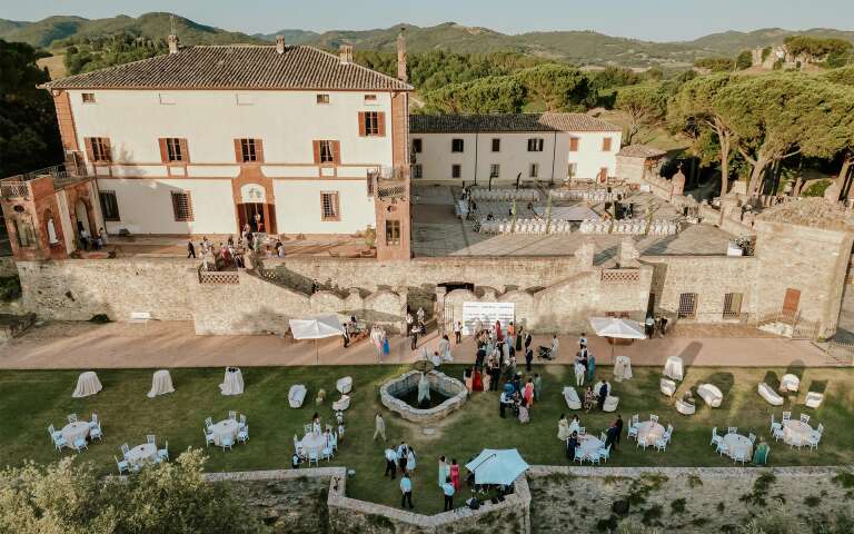 Il Castello wedding villa in Umbria 