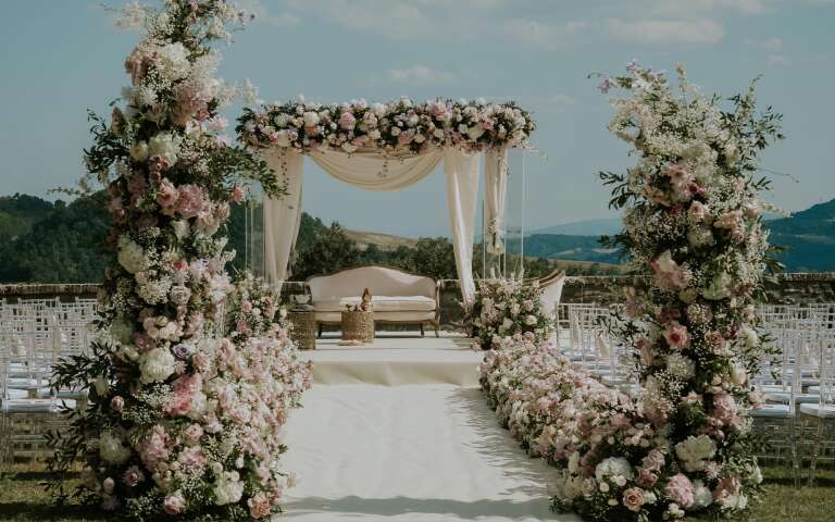 Il Castello wedding villa in Umbria 