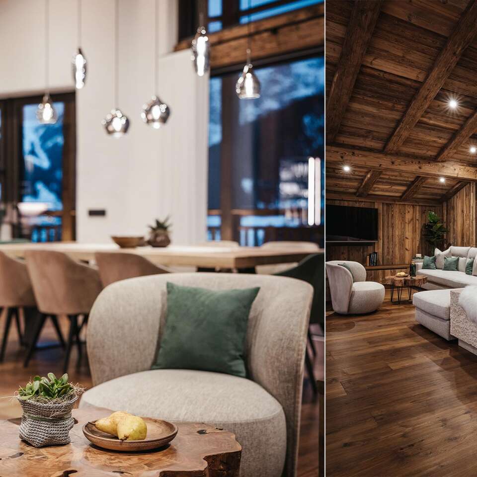 luxury Chalet Acanto Fi, living room 