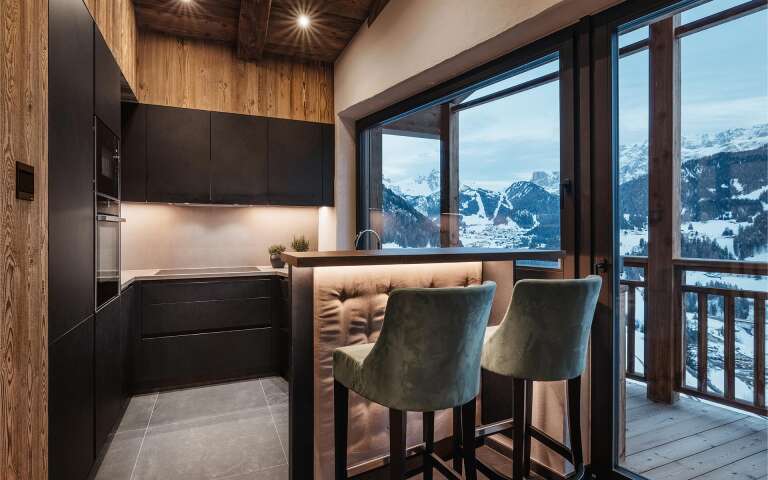luxury Chalet Acanto kitchen 