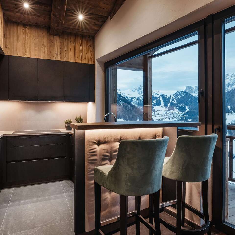 luxury Chalet Acanto kitchen 