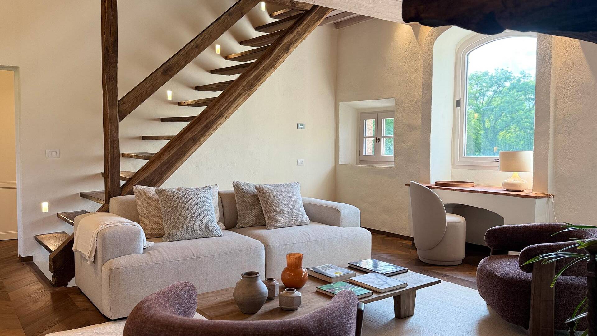 first floor living room 