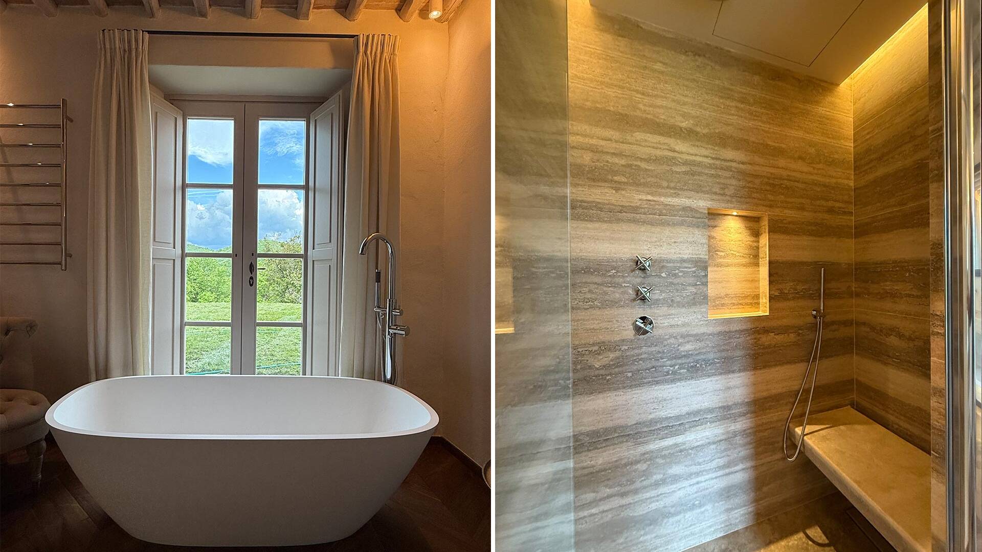 lower ground floor en suite bathroom and shower