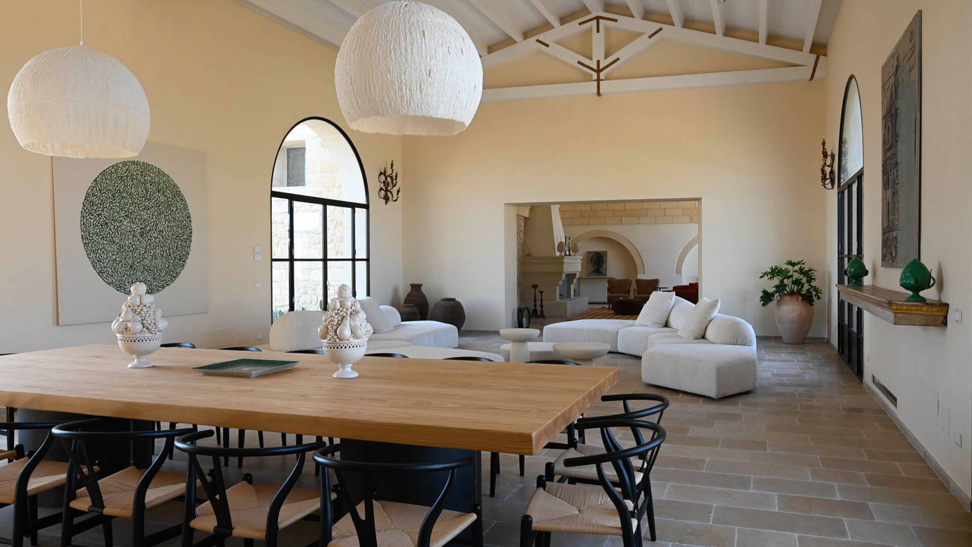 open plan living space