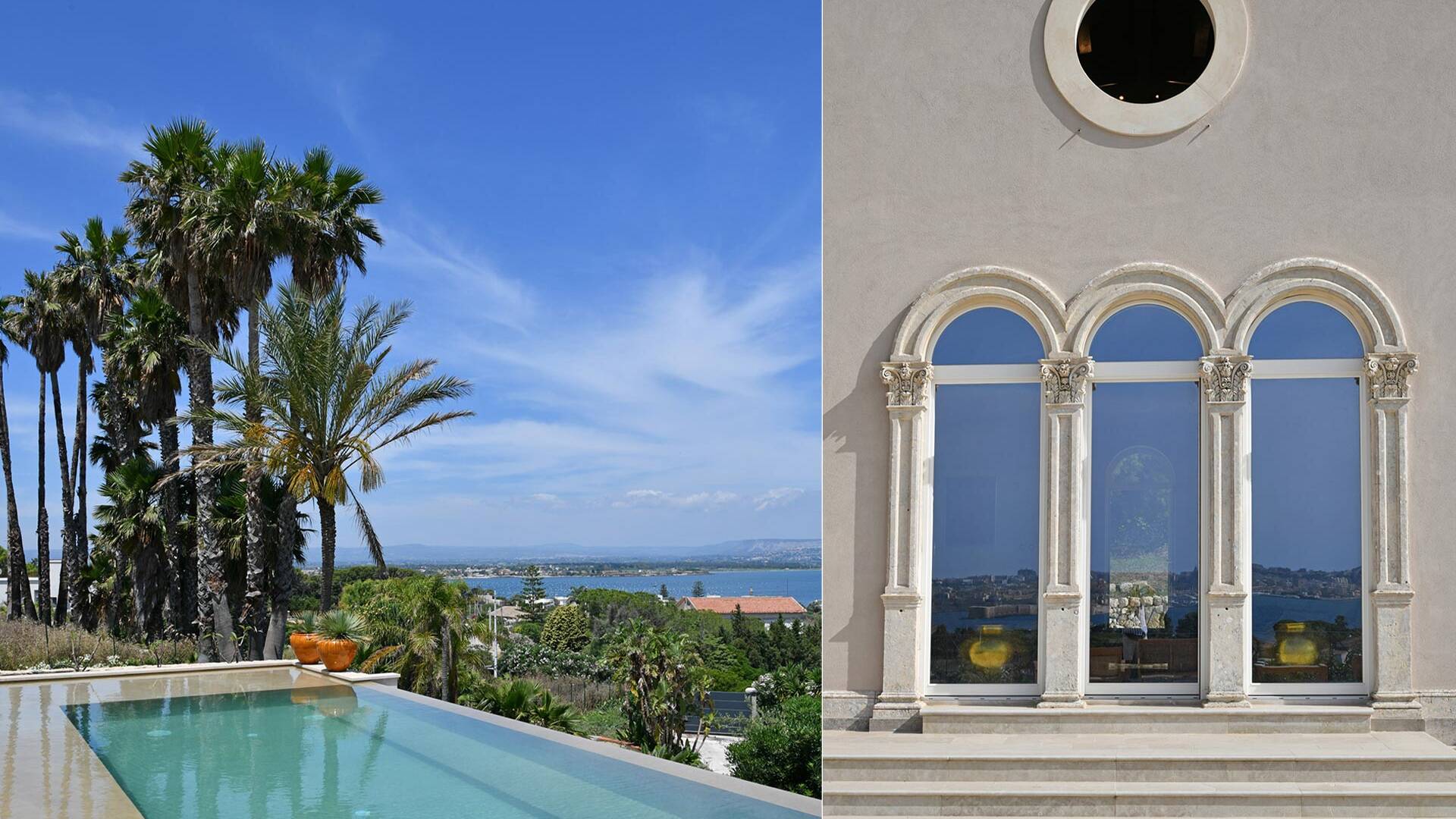 luxury villa Verdiana for weekly rentals in Siracusa, Sicily