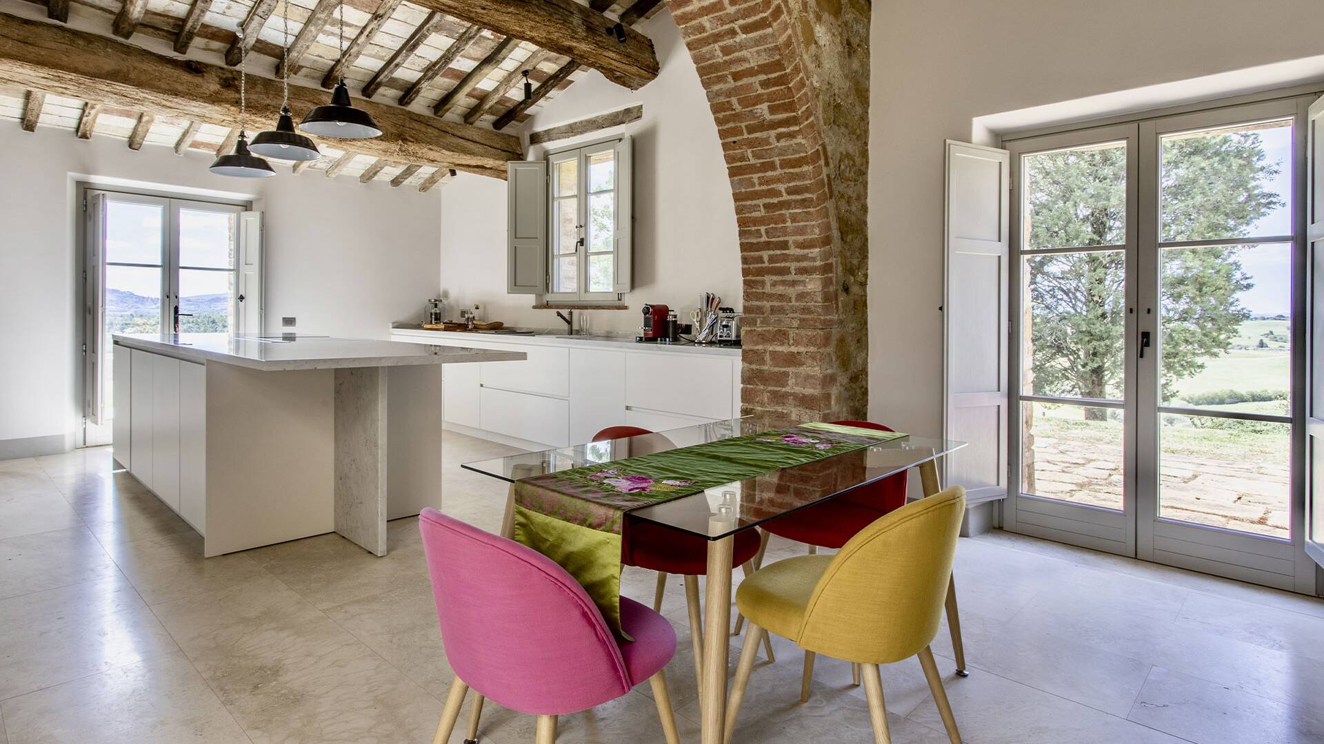 small and comfortable kitchen 