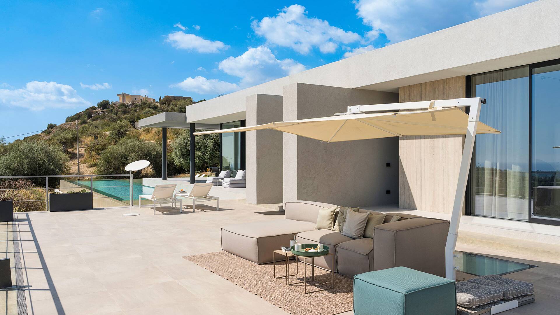 terrace with lounge area