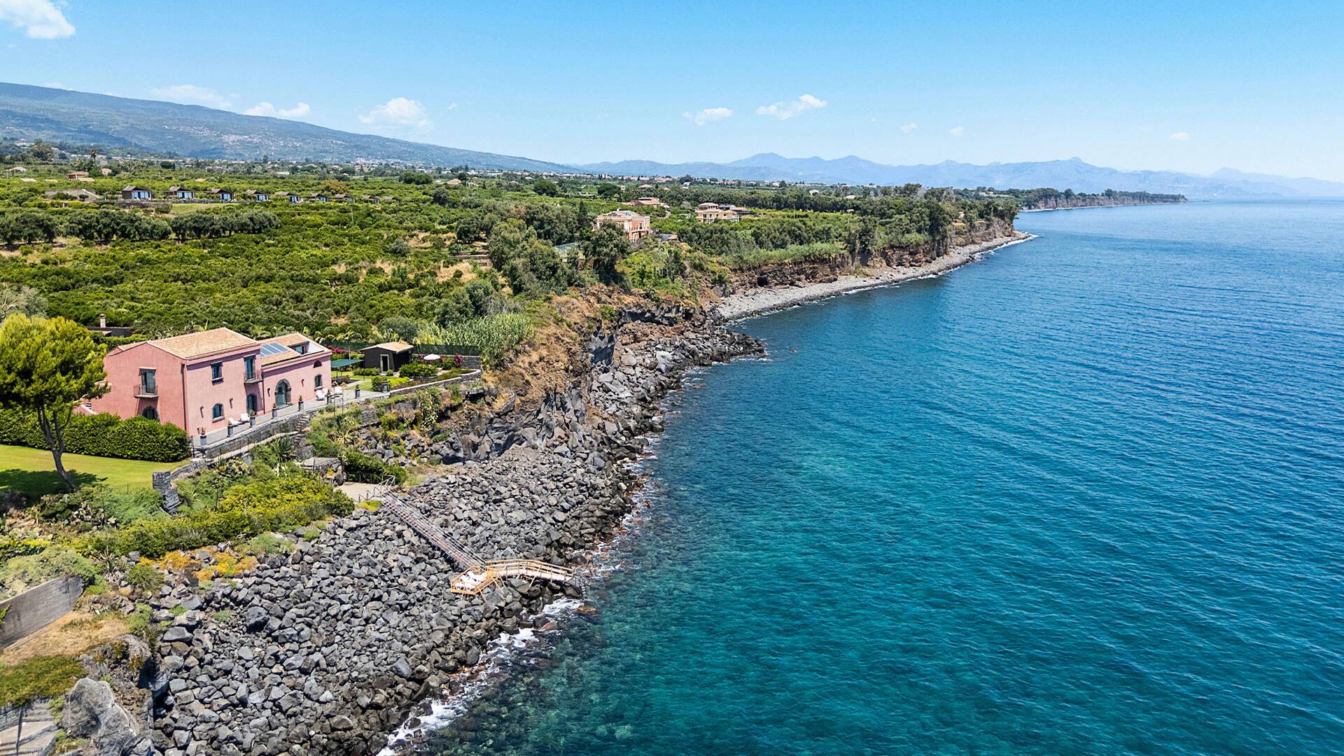 luxury villa Vittori for weekly rental in Sicily