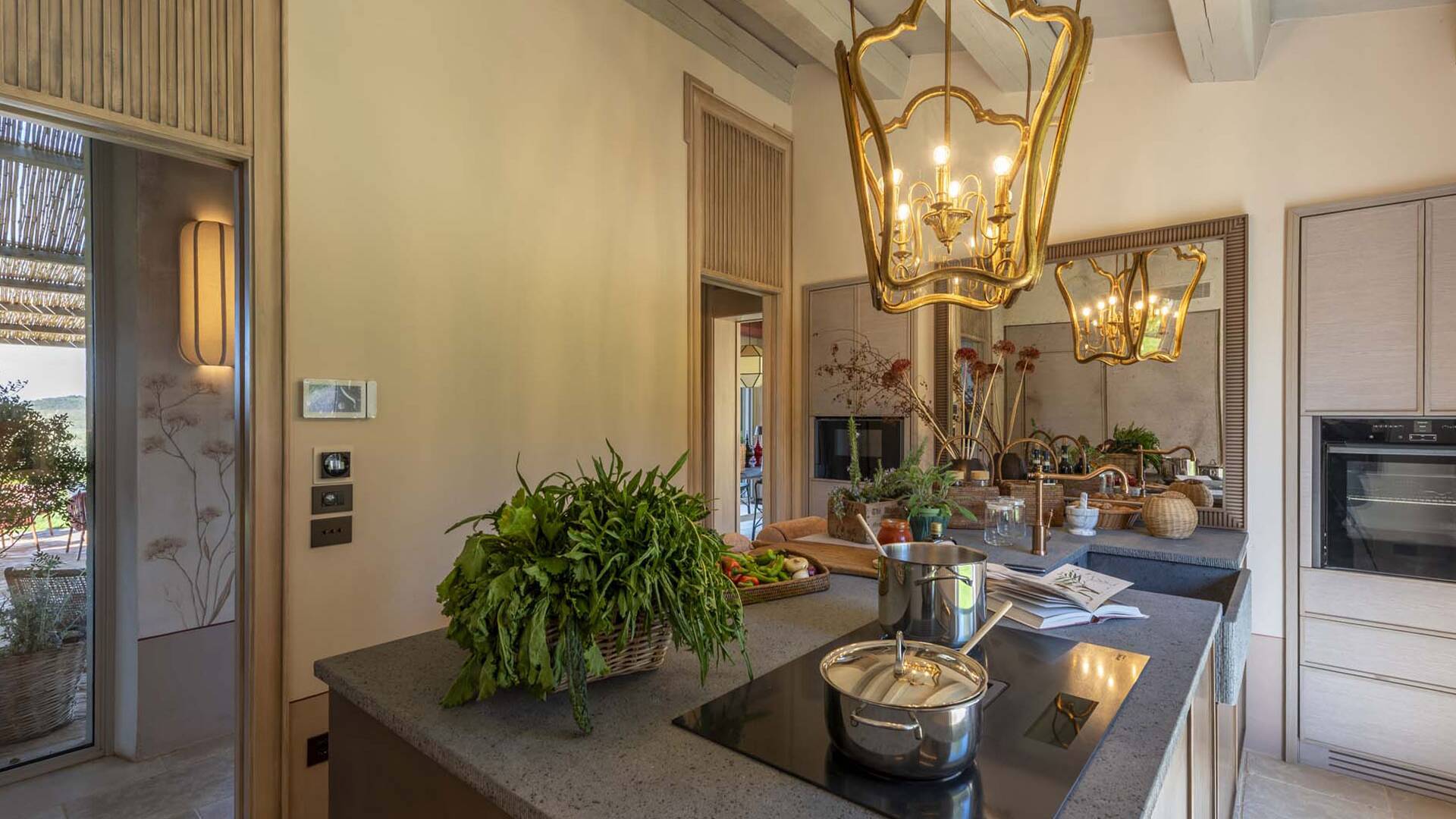 fully equipped kitchen