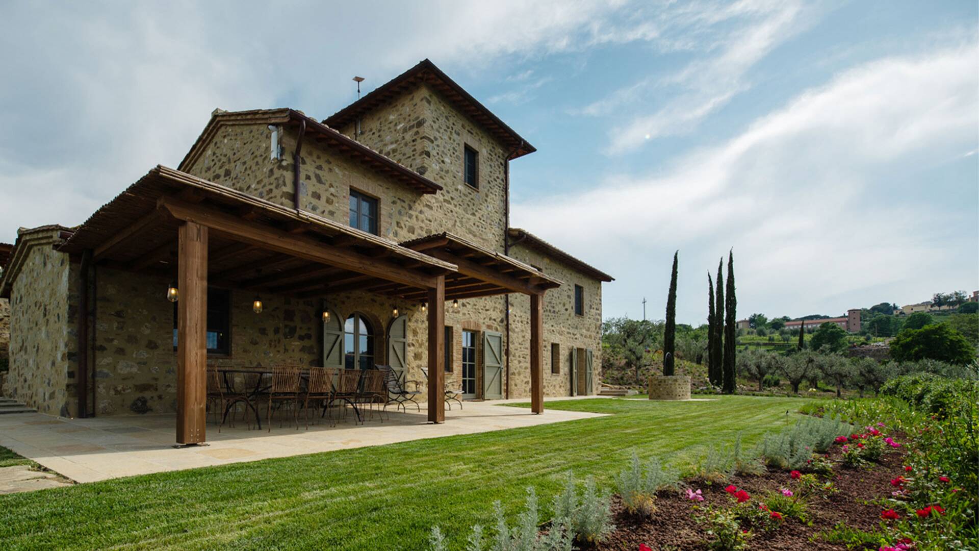 luxury Villa Brunello in Montalcino