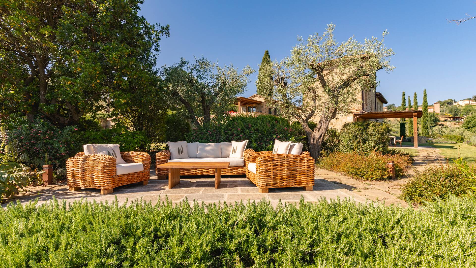 luxury Villa Brunello in Montalcino Tuscany