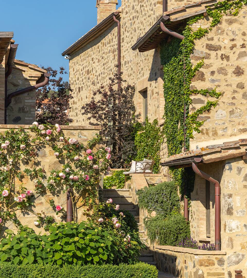 luxury Villa Brunello for weekly rental in Tuscany Montalcino area