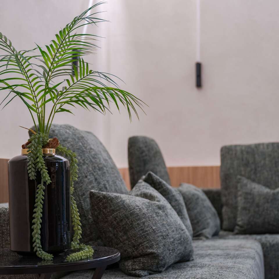 first living room with comfortable sofa