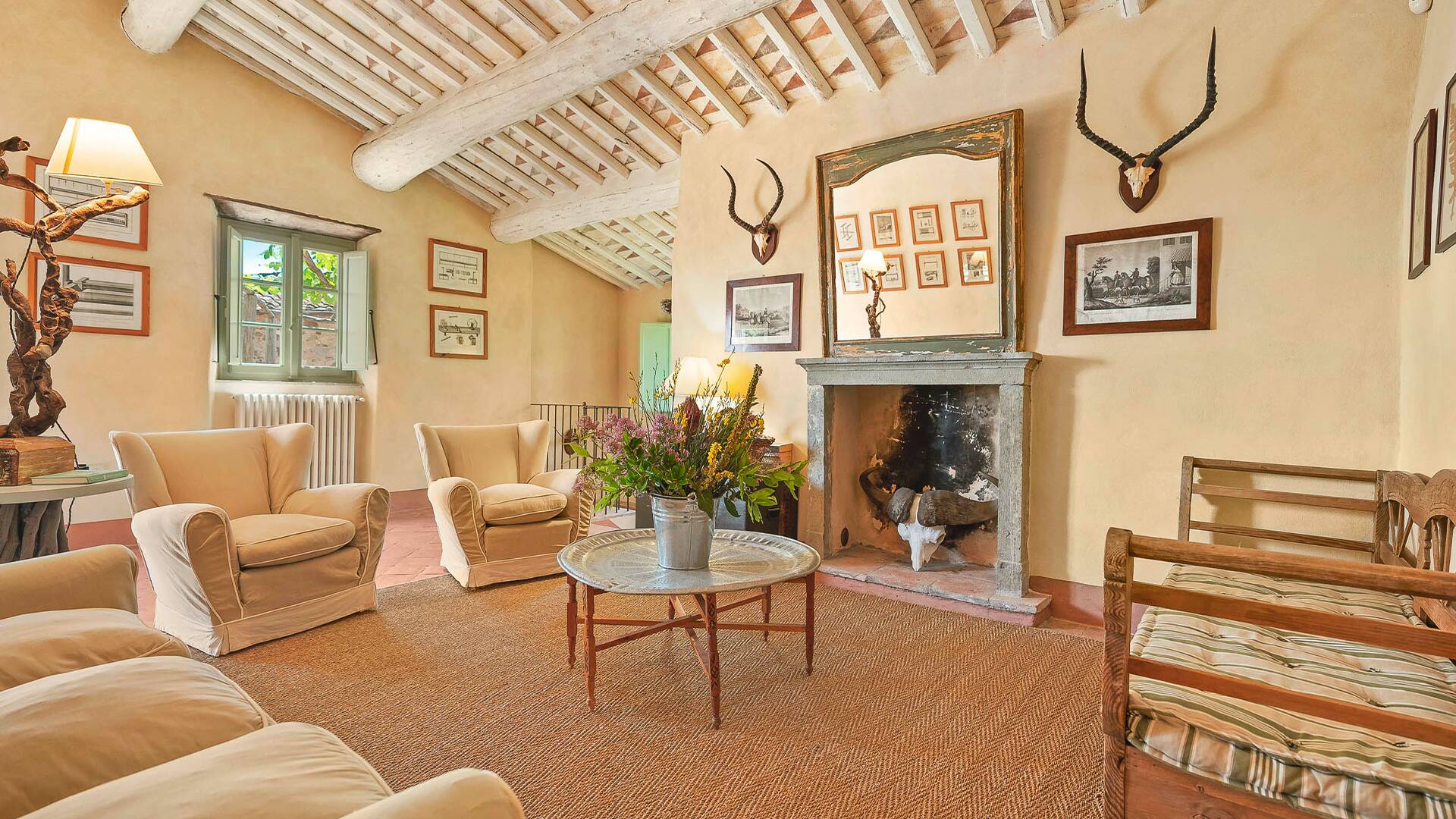 first floor, living room