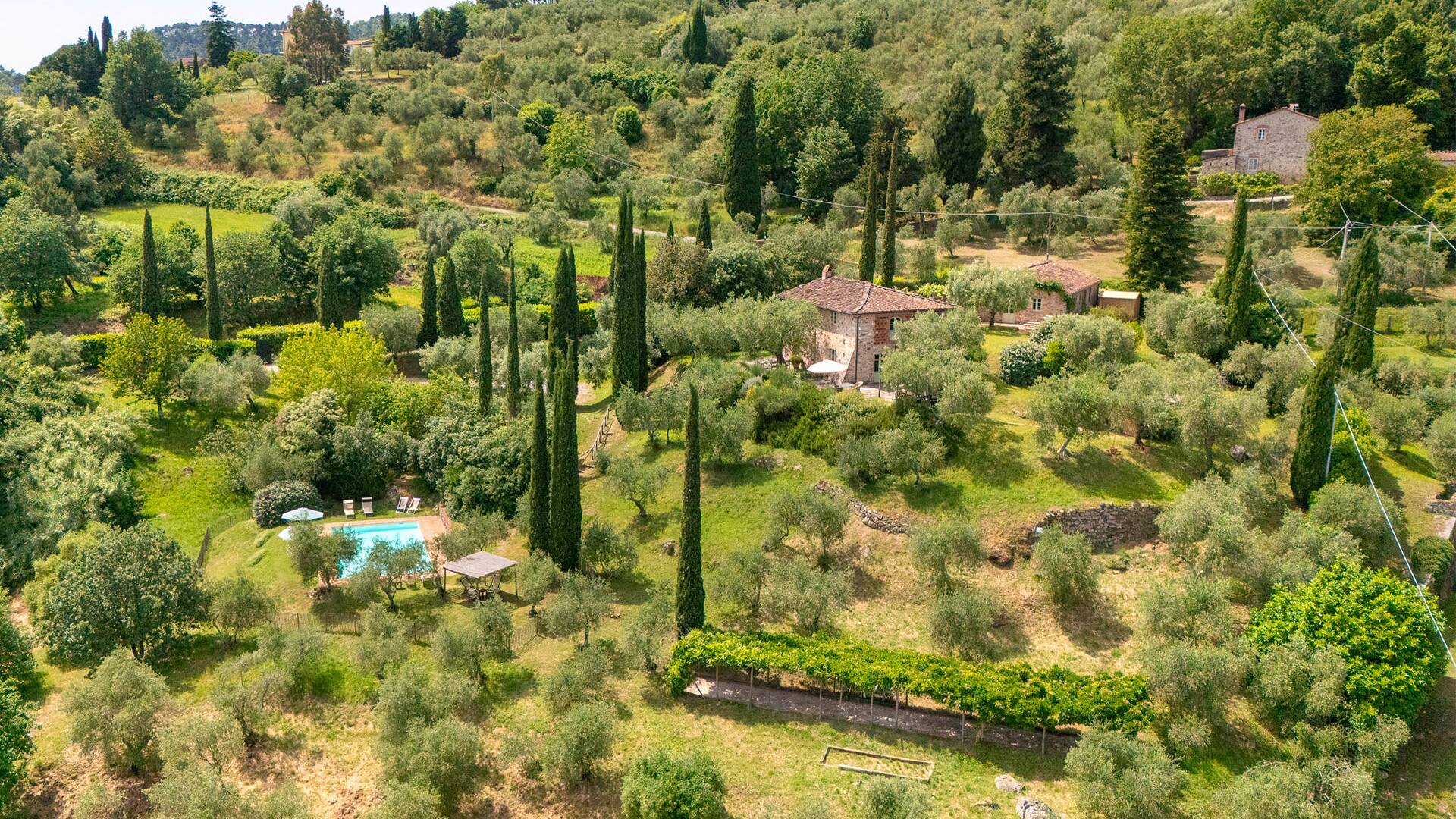 luxury Villa Solare for weekly rent in Tuscany