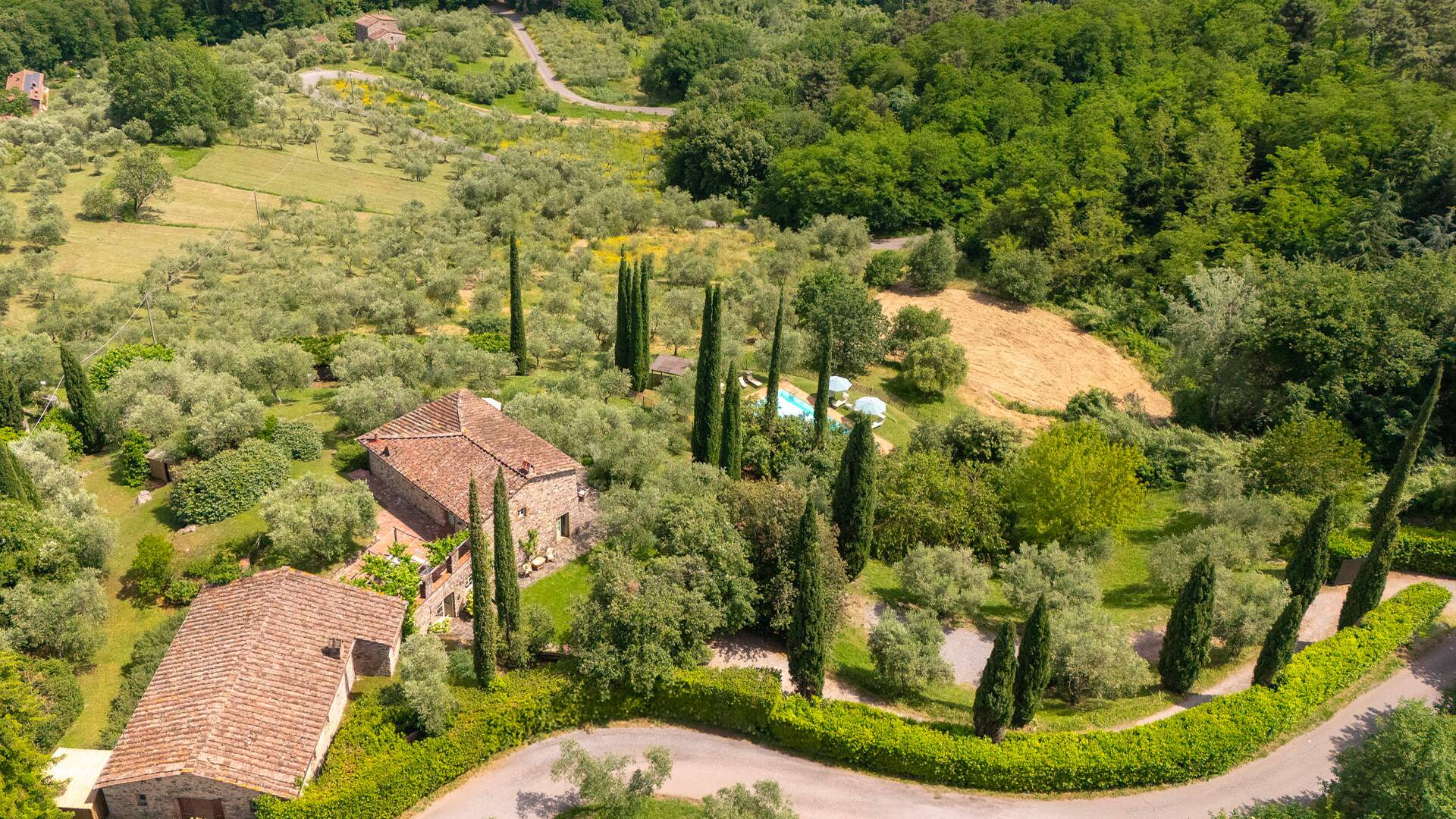 luxury Villa Solare for weekly rent in Tuscany