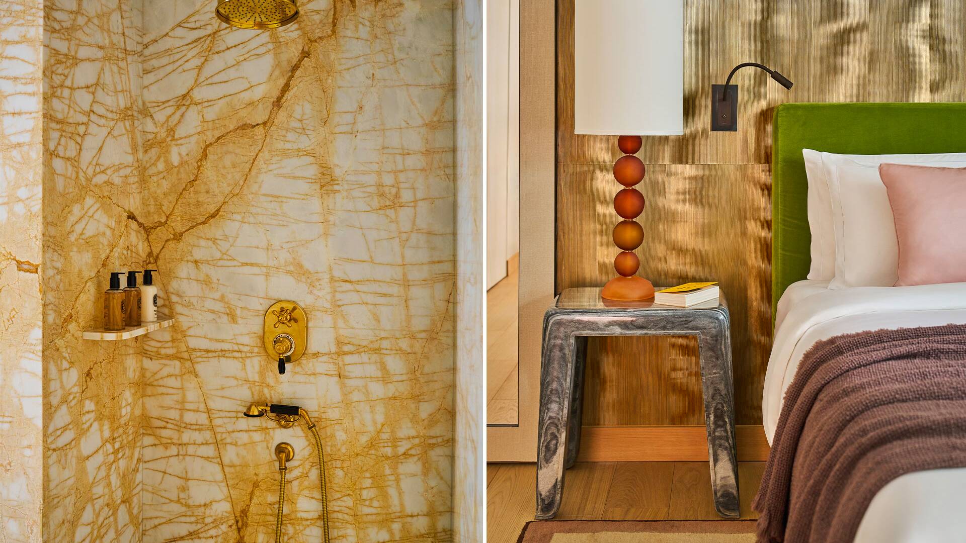 refined marble details