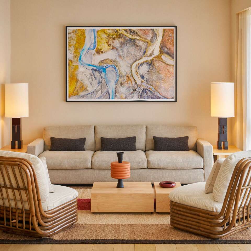 comfortable and elegant living area 