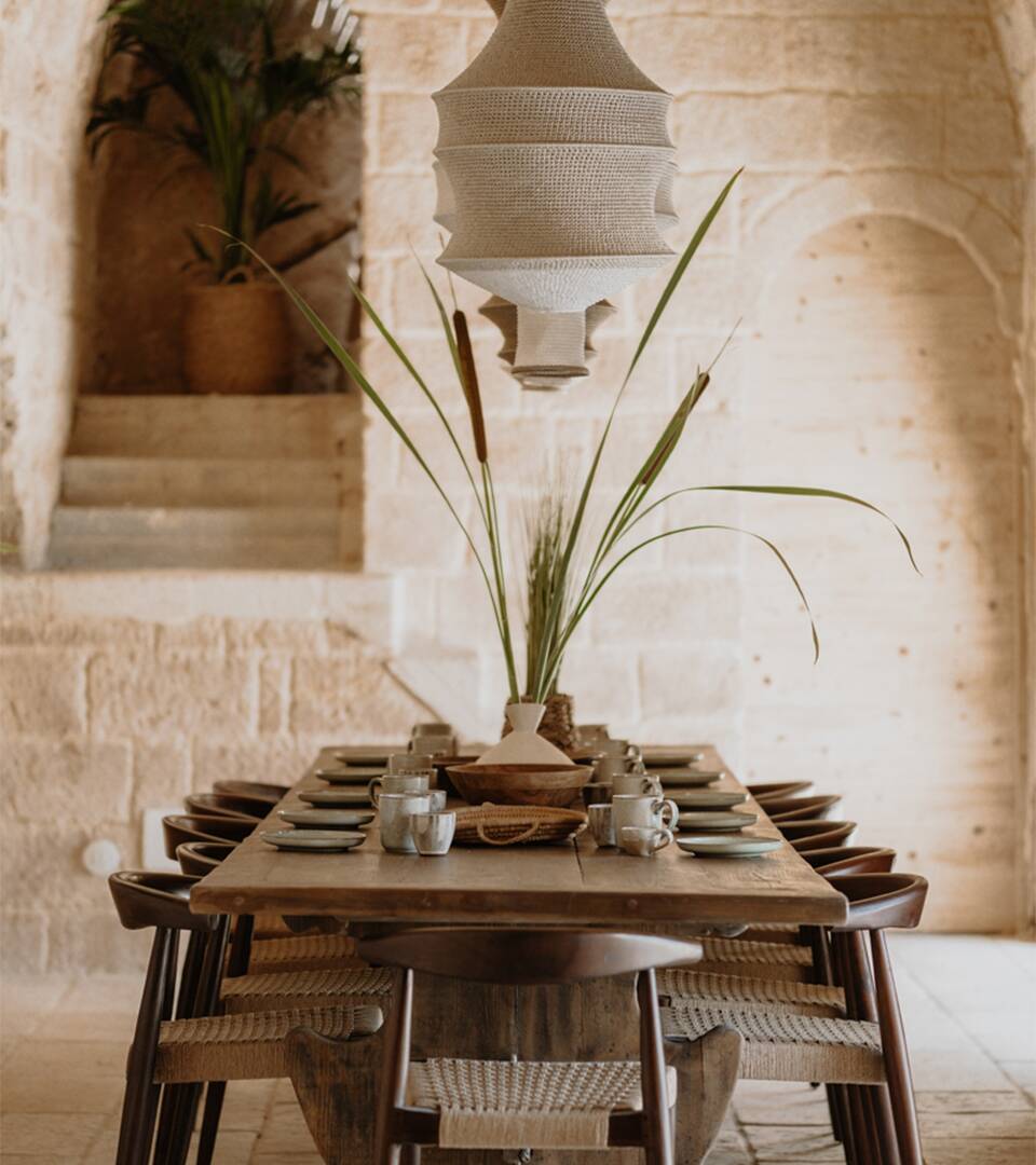indoor dining room