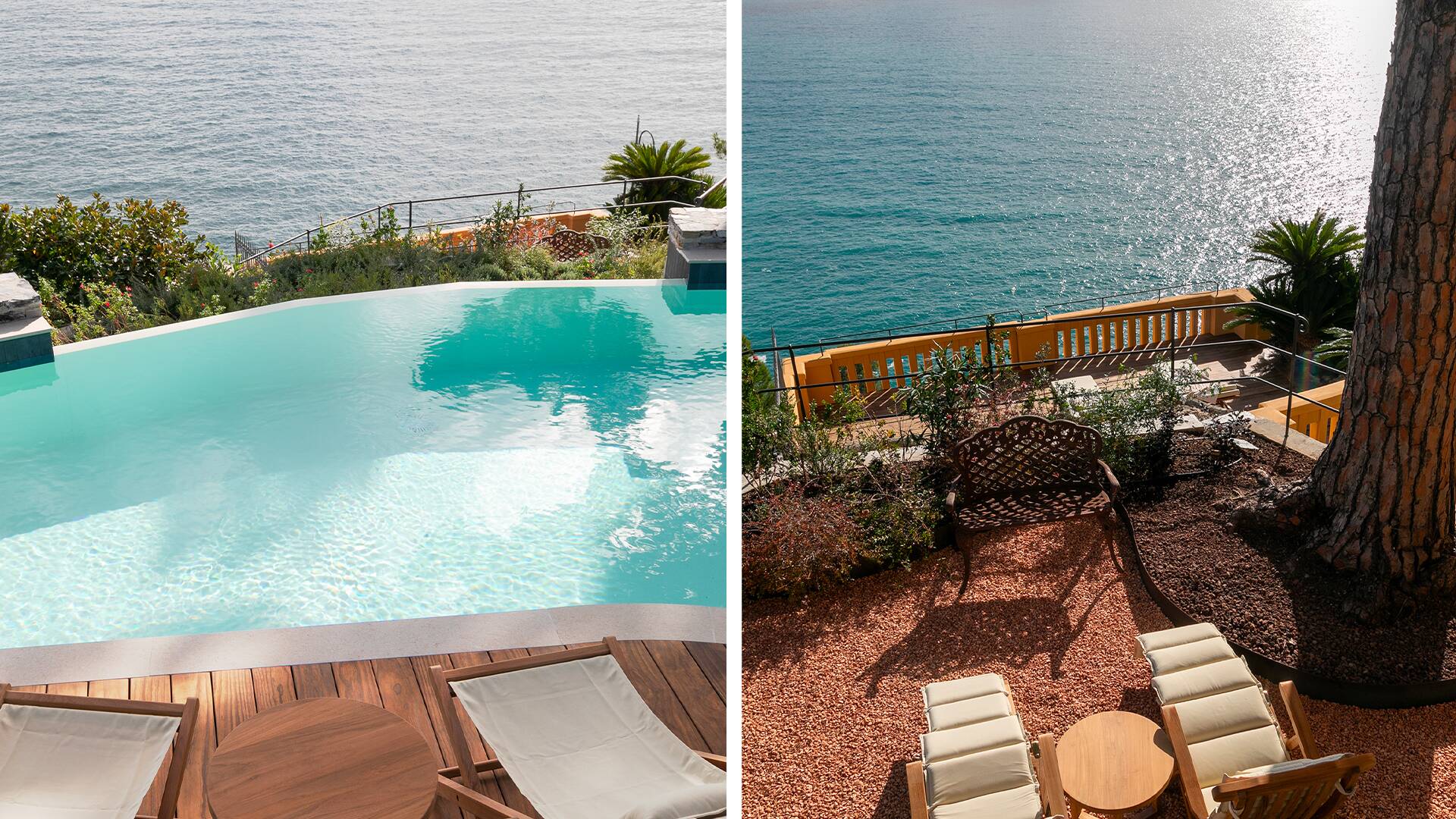 swimming pool with stunning view