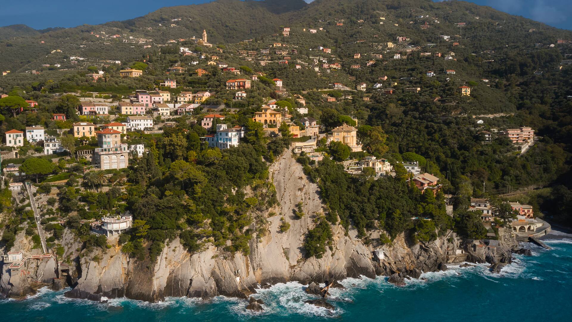 luxury villa Arabesco for weekly rental near Portofino