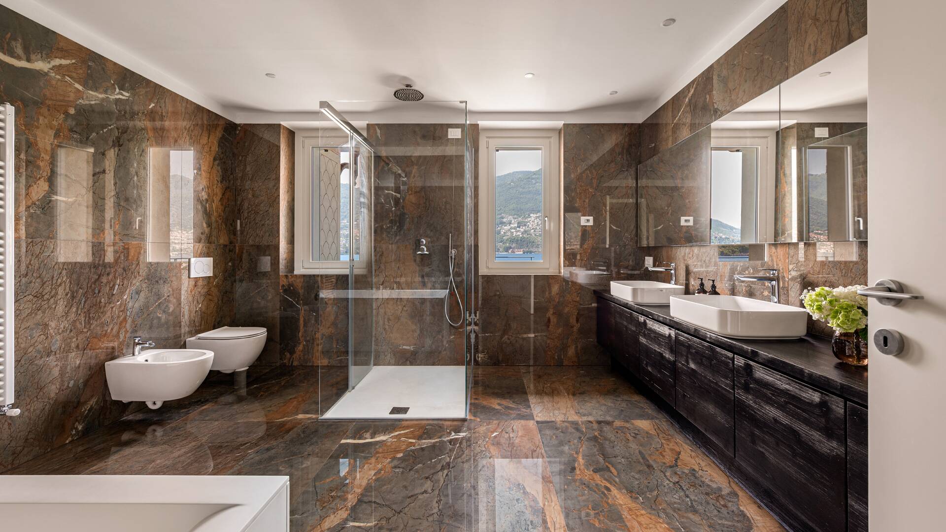 Master Bathroom with walk-in shower
