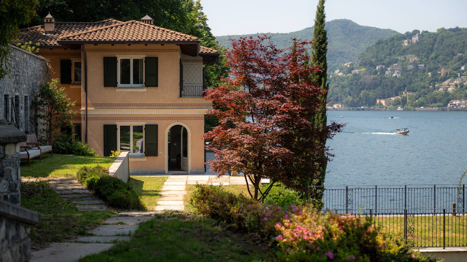 Garden of the villa