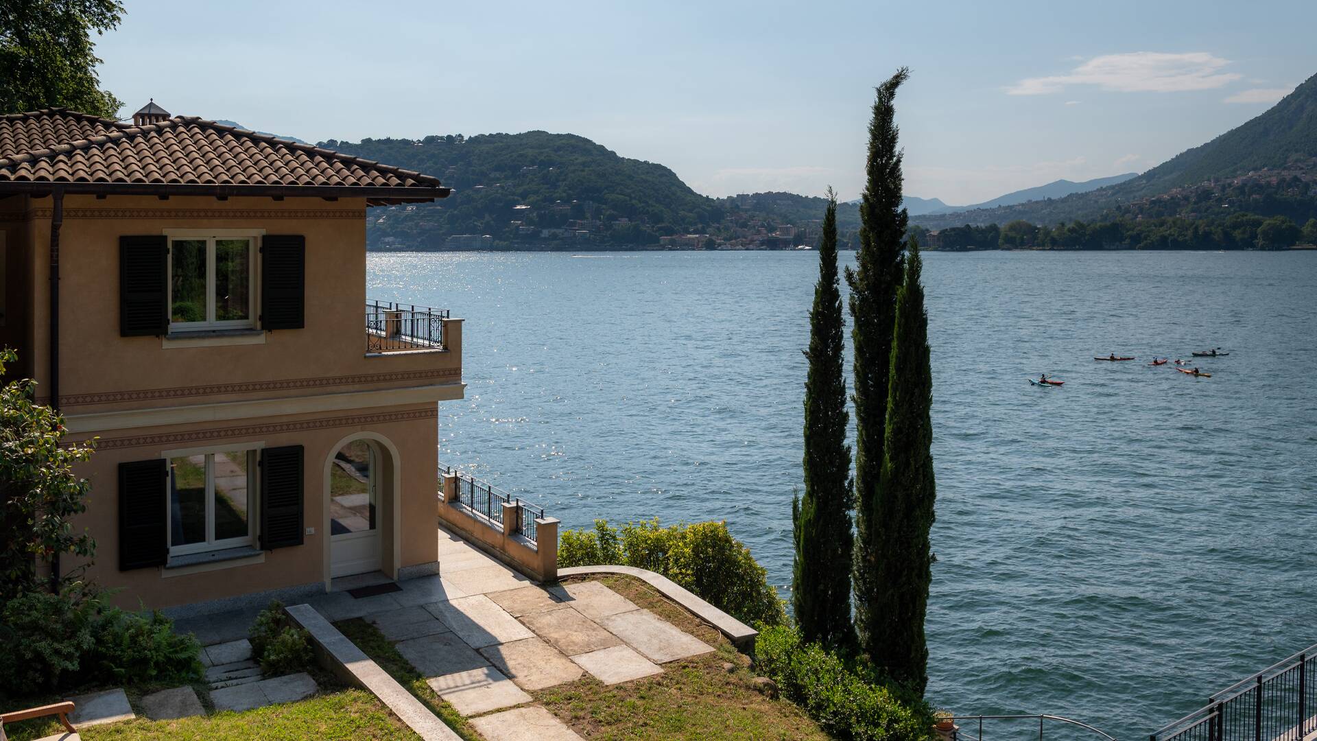 View of lake Como